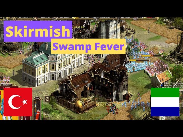 Skirmish: Swamp Fever | Egypt vs Rhine (Very Hard) | Cossacks 2: Battle for Europe