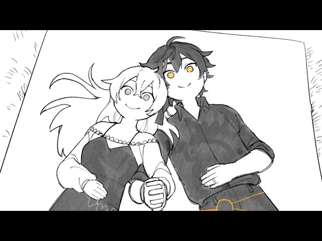 “it started with a dm” 🖤 animatic