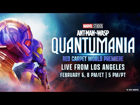 Marvel Studios' Ant-Man and The Wasp: Quantumania | Red Carpet Clips!