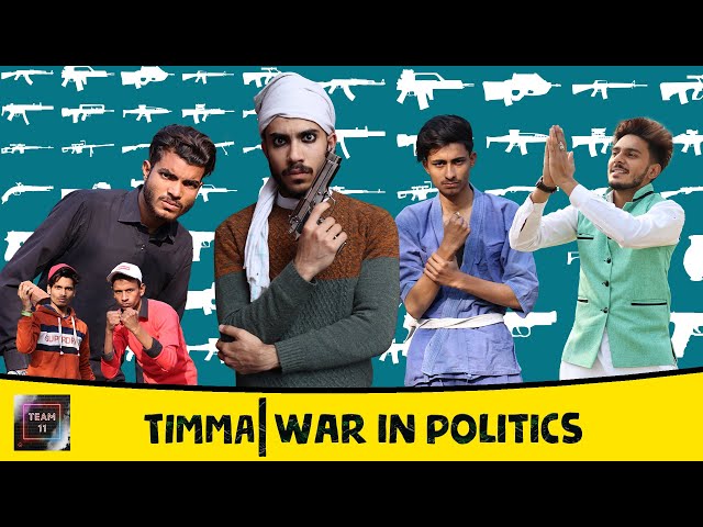 TIMMA | War in Politics | TEAM 11 | 2021 Special | Spoof of Billu Sanda | Drama Action & Comedy