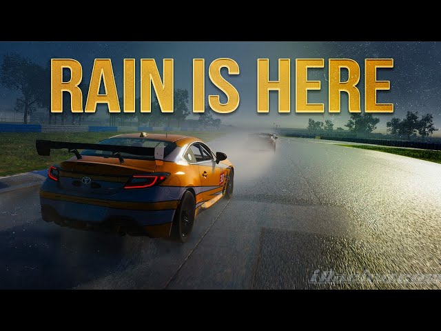 iRacing Update - The Most REALISTIC Rain is HERE!