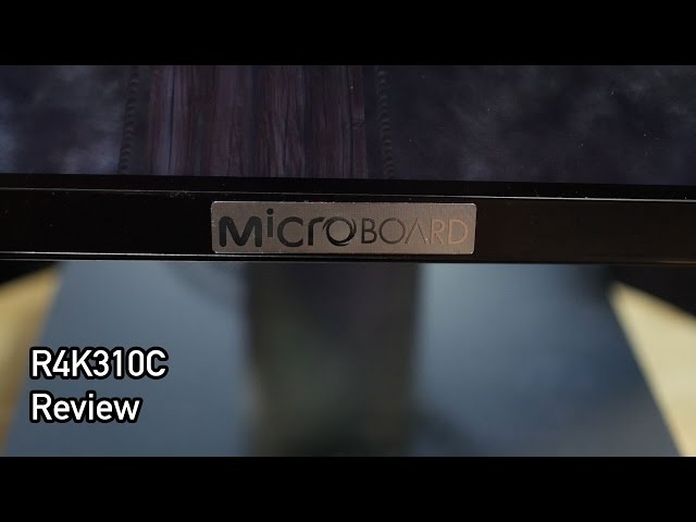 Microboard R4K310C Monitor Review