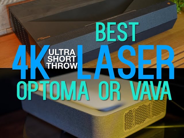 Optoma P1 (UHZ65UST) vs VAVA 4K Projector | Which 4K Laser Ultra Short Throw Projector is Best?