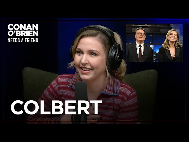 The Advice Stephen Colbert Gave Taylor Tomlinson | Conan O'Brien Needs A Friend
