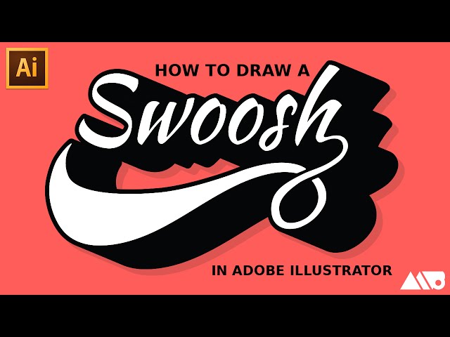 How to Draw a Swoosh in Adobe Illustrator Tutorial