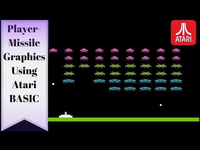 Introduction to Atari Player Missile Graphics Programming in BASIC