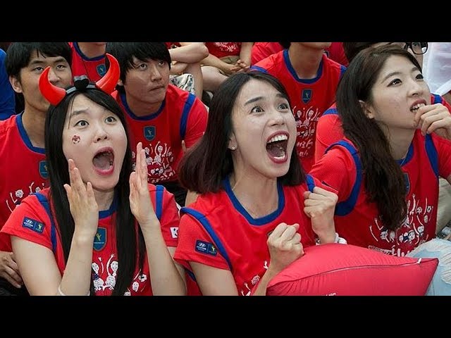 Korea Fans React & Celebration After Germany Loss to Korea