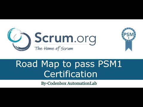 Professional Scrum Master Certification