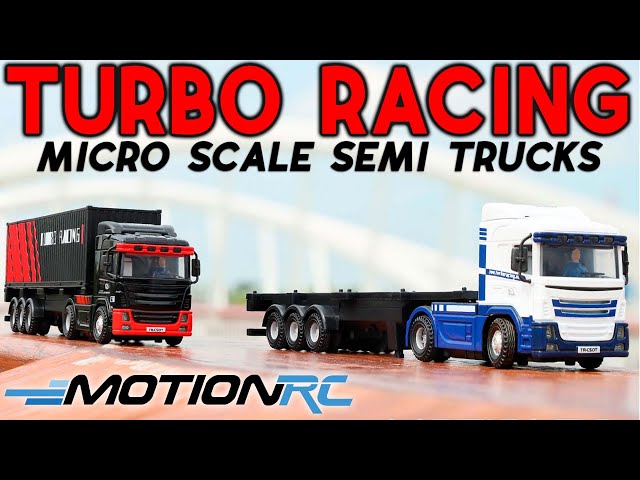 Turbo Racing 1/76 Scale Semi Trucks RTR | Motion RC