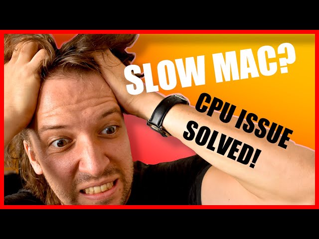 Mac Running Slow? Check Your CPU Usage!