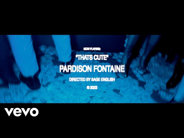 Pardison Fontaine - That's Cute (Official Music Video)