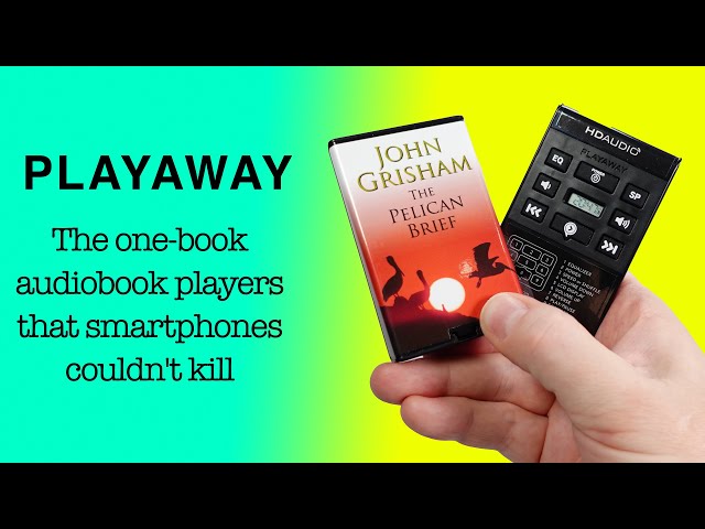 Playaway : The audiobook players that smartphones couldn't kill