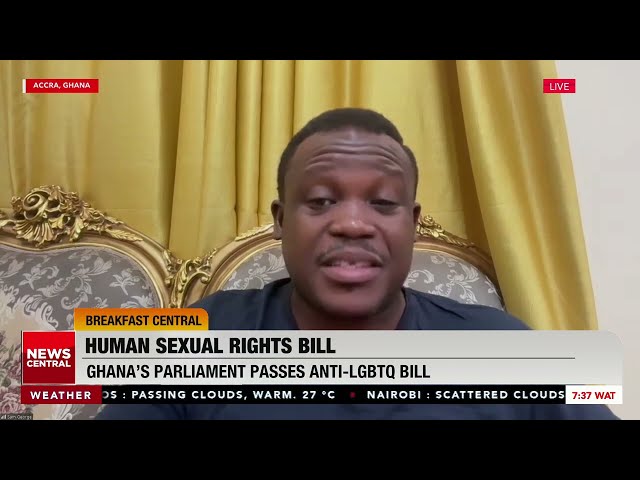 "Ghana is not the 51st State of the United States." -Hon Sam George on Ghana's anti-LGBTQ Bill