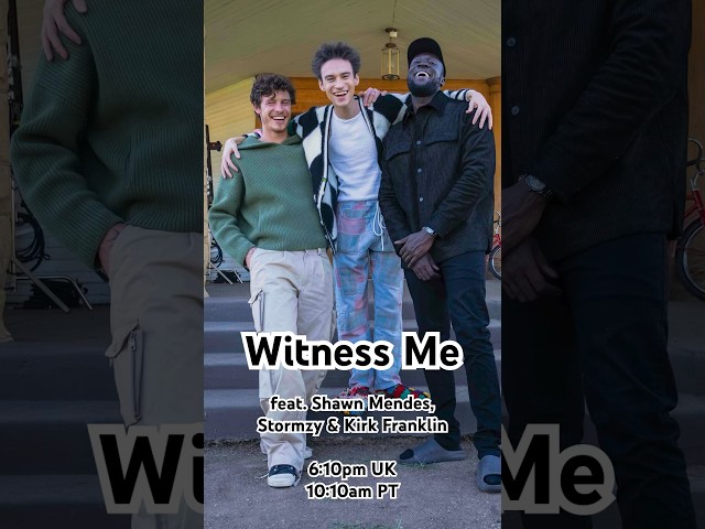 Witness Me ft. @shawnmendes @stormzy @realkirkfranklin - 21st Nov.