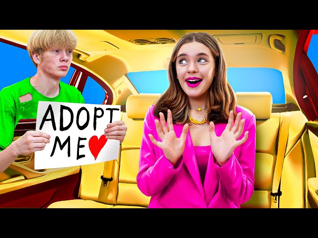 My Adopted Mommy Saved My Life! Rich Mom Adopts Poor Boy