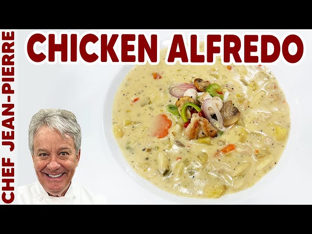 Chicken Alfredo In a Soup! | Chef Jean-Pierre