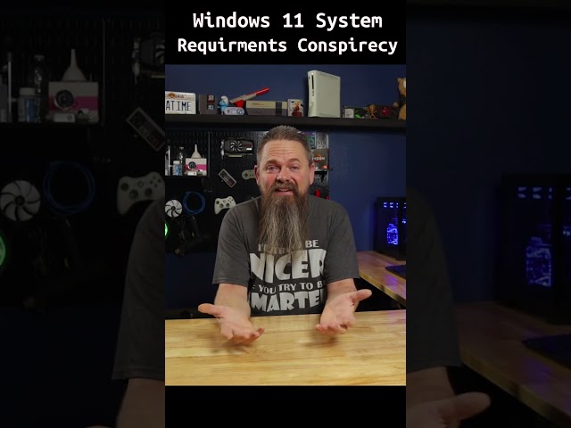 What's With Windows 11 System Requirements #Shorts