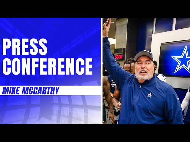Head Coach Mike McCarthy: Focused on the Next Home Game | #SEAvsDAL | Dallas Cowboys 2023