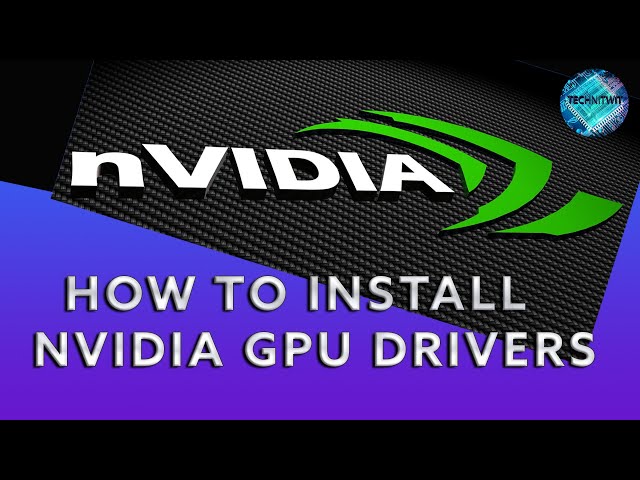 How to Install Nvidia GPU Drivers #Nvidia #howto