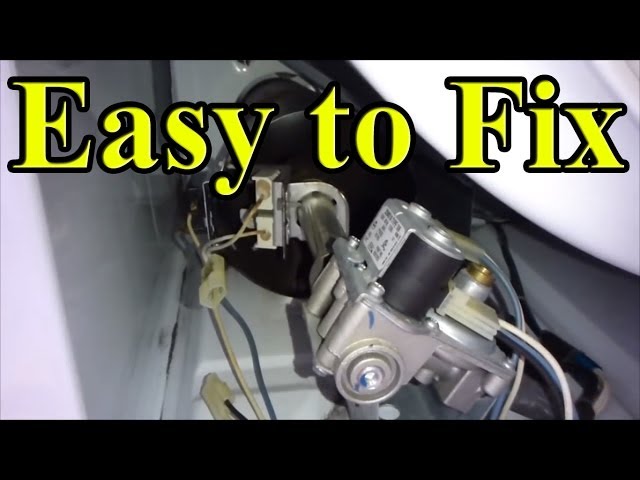 How to Fix YOUR gas Dryer that is not heating up (Part 2- front panel)