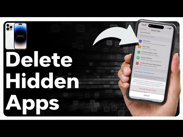 How To Delete Hidden Apps On iPhone