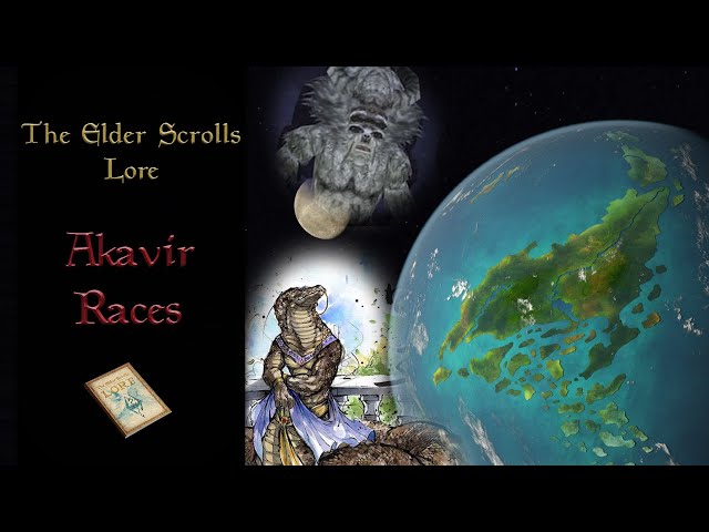 The Mysterious Races of Akavir - The Elder Scrolls Lore (Ft. Xith)