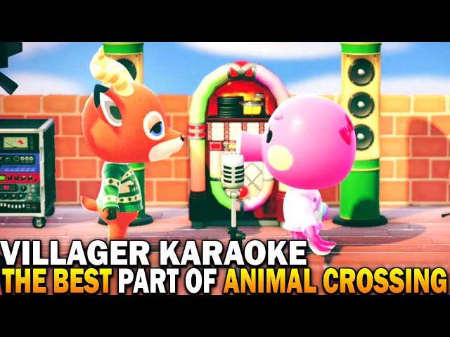 Villager Karaoke Area, The Best Thing In Animal Crossing New Horizons