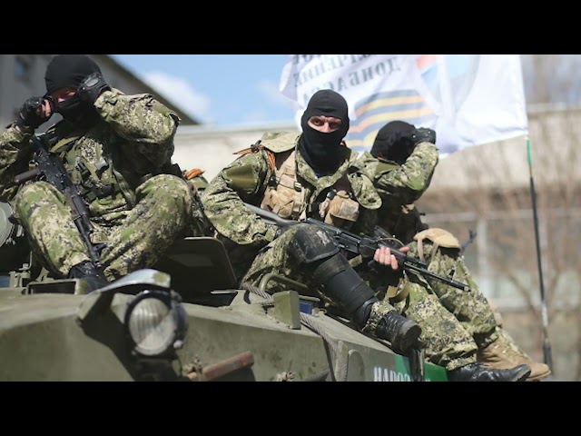 evidence of russia's paramilitary activity in eastern ukraine