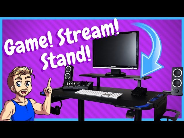 Best Budget Standing Desk For Gaming - Respawn 3010 Gaming Desk