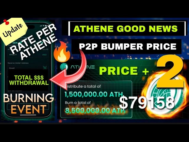 Athene mining withdrawal Start | Athene network P2P market price Today | ATH coin new update news Pi