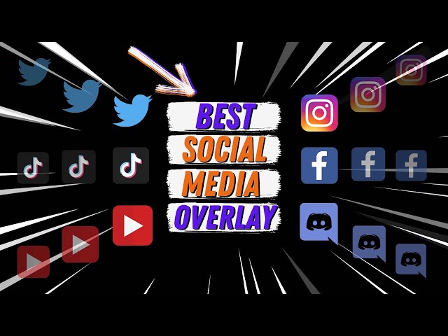 The BEST Social Media Overlay Widget For Twitch in 2021