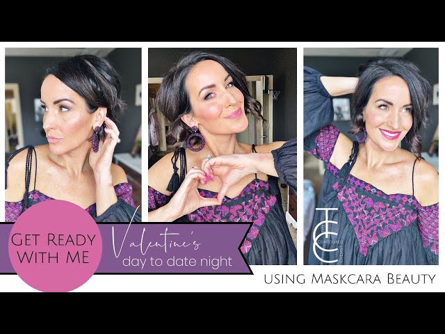 Valentine's Day Daytime to Date Night looks using Seint (formerly Maskcara Beauty) Get Ready with Me