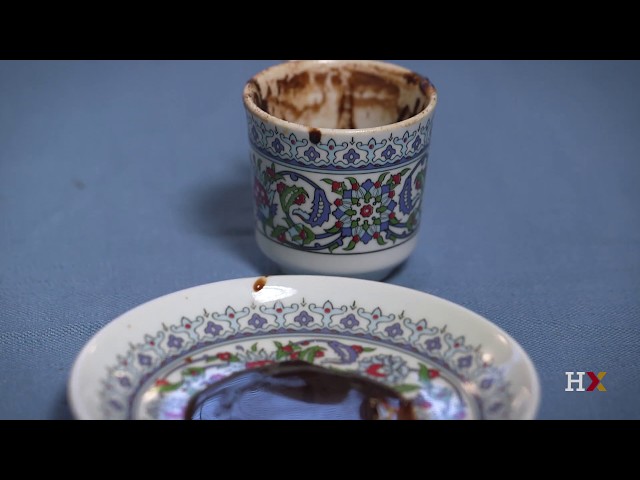 Turkish coffee cup reading