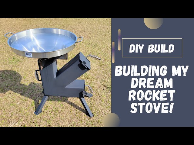 Rocket Stove Build DIY! Part 1
