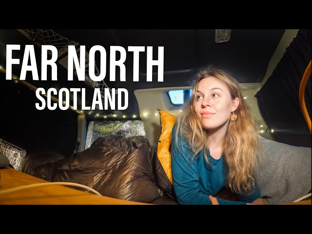 Truck Camping ALONE At The MOST Far Point In Great Britain - NC500