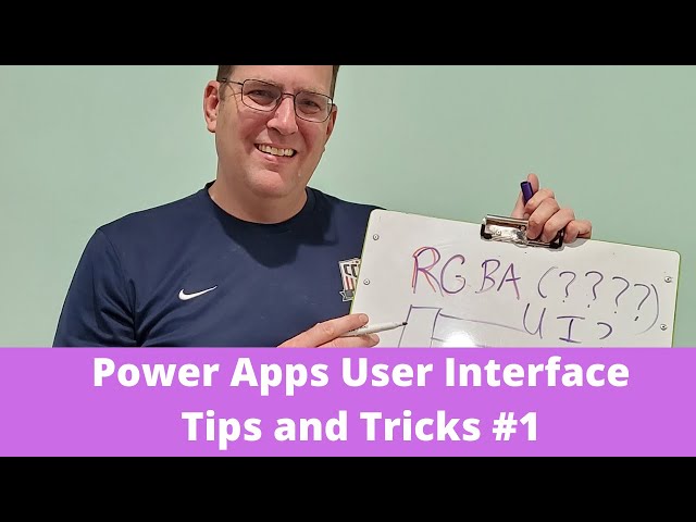 Power Apps UI Design [Tips #1]