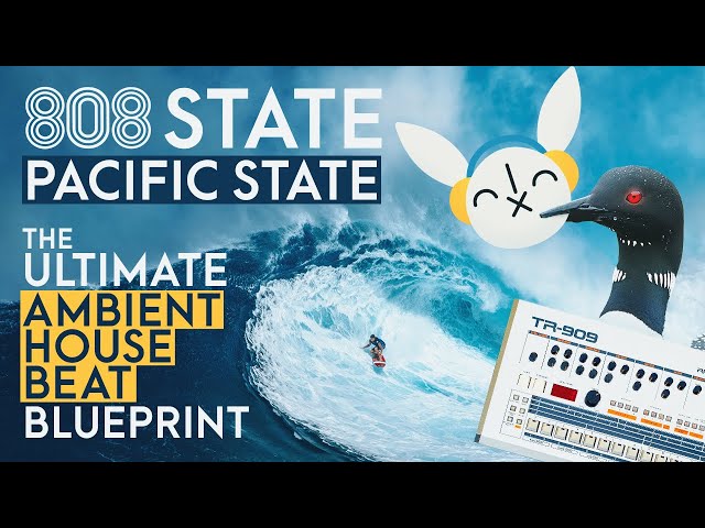 Analyzing PACIFIC STATE - How to make classic 909 Ambient House beats | Drum Patterns Explained