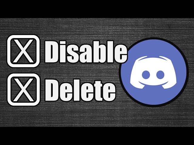 How to Disable or Delete a Discord Account + What it Actually Does (PC, Android, IOS, mobile app)