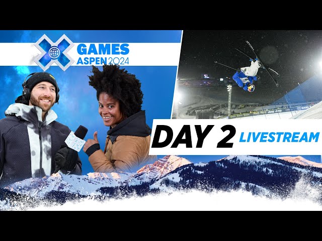 Day 2 Livestream with Jack Mitrani & Gabby Maiden | X Games Aspen 2024