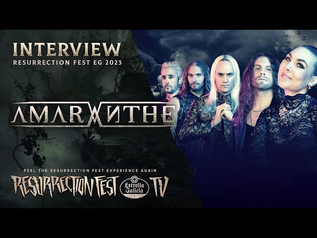 Interview with AMARANTHE - Resurrection Fest EG 2023