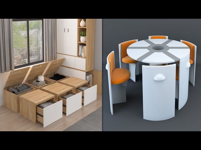 Fantastic Bedroom Designs and Space Saving Furniture Ideas - Smart Furniture
