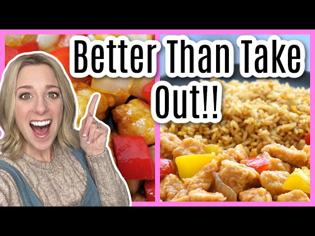 Sweet And Sour Chicken- The Best Homemade Recipe!