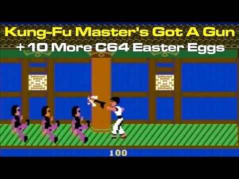 Kung-Fu Master's Got A Gun +10 More C64 Easter Eggs