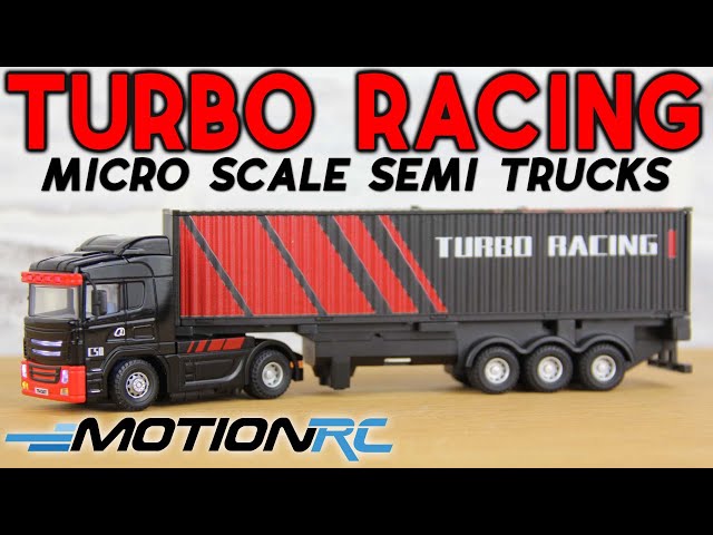 Turbo Racing 1/76 Scale Semi Truck with Trailer | Motion RC