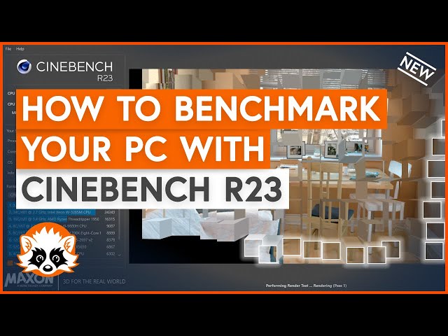 How to use the NEW Cinebench R23 to benchmark your CPU