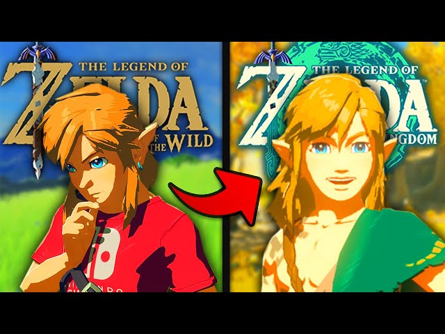 10 DIFFERENCES between Breath of the Wild and Tears of the Kingdom