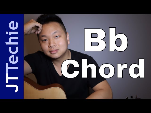 How to Play Bb Chord on Acoustic Guitar | B Flat Bar Chord