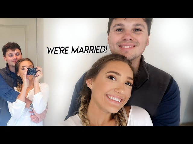 WE'RE MARRIED!