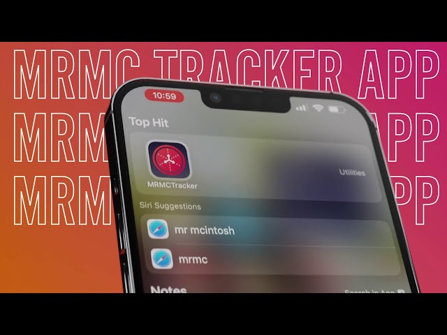 The MRMC Tracker app