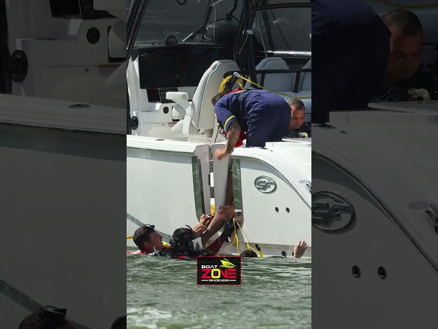 Man Overboard SWALLOWED by the Miami River